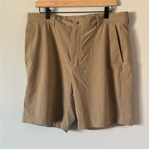 Vineyard Vines Tan Flat Front Men's Shorts